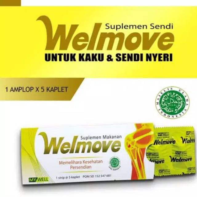 Welmove /Welmove Ultra isi 5 kaplet ORIGINAL-BPOM