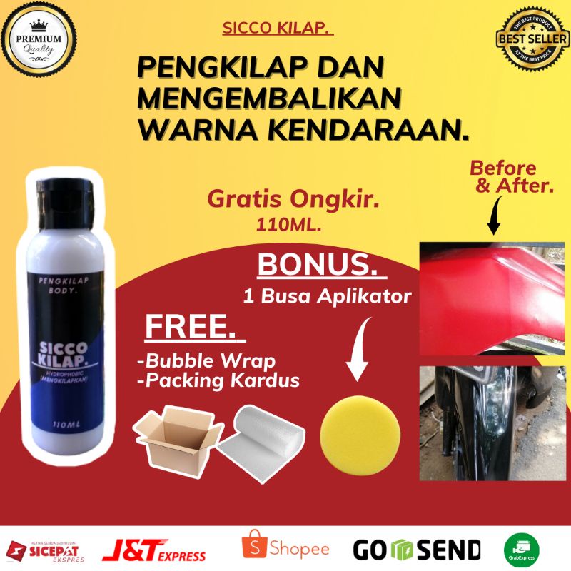 Pengkilsp Body Motor / Mobil Semir Ban by Sicco Care