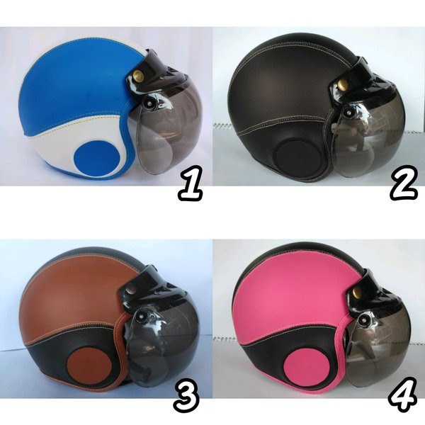 Helm anak bogo polos