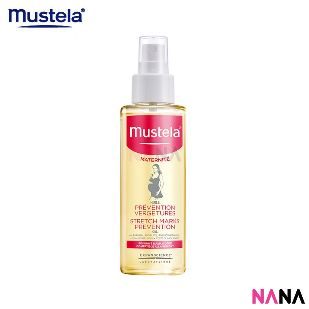 mustela stretch marks prevention oil