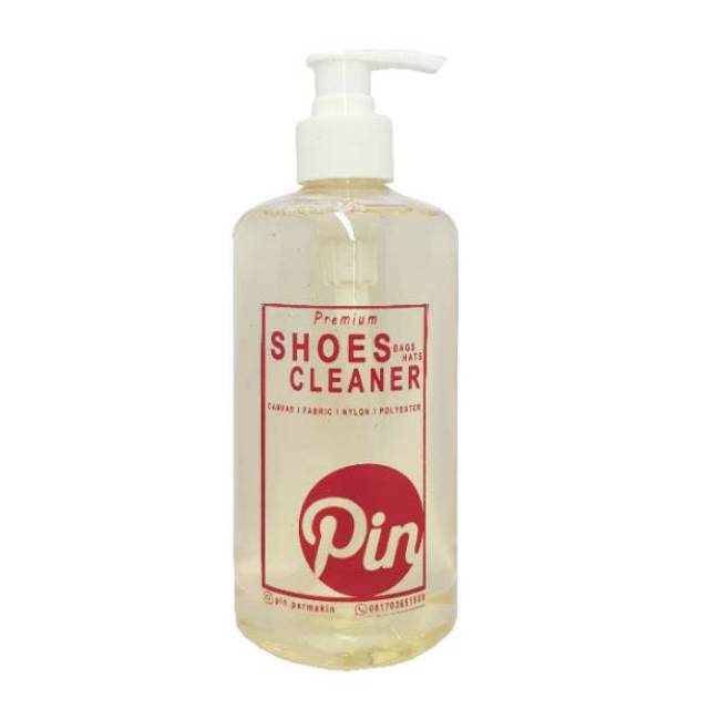 PIN SHOES CLEANER 500ml - SABUN PEMBERSIH SEPATU - PENCUCI SEPATU - PERAWATAN SEPATU - SHOE CLEANER