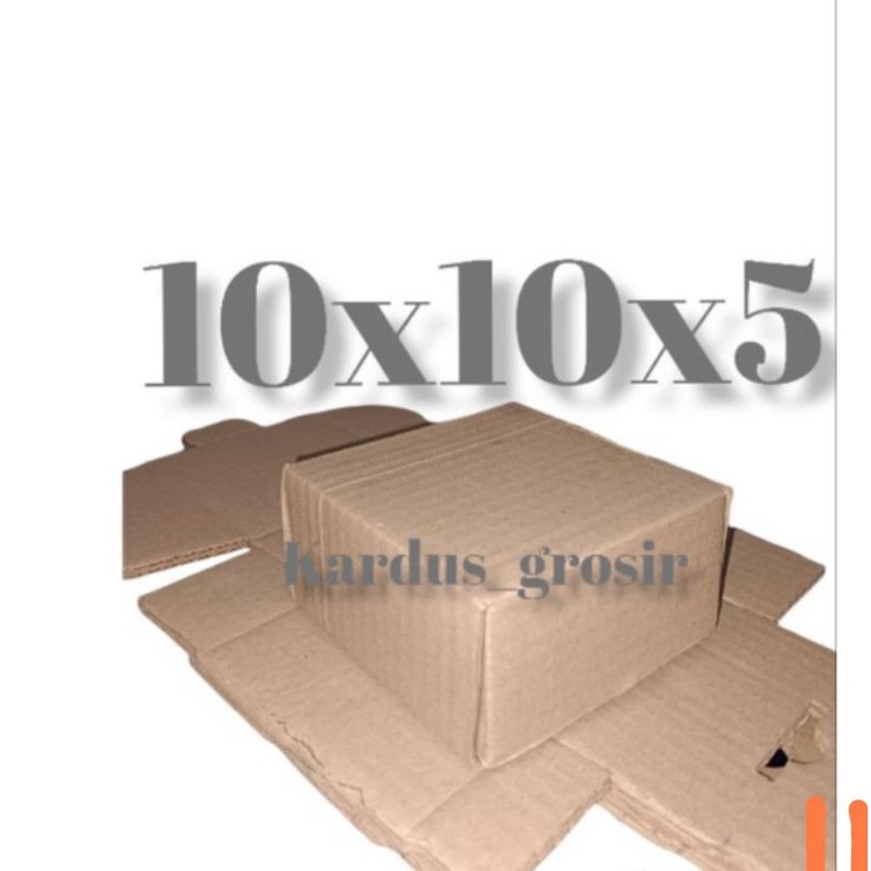 

Kardus packing 10x10x5 kemasan box