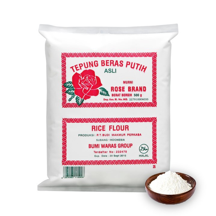 

Rose Brand Tepung Beras Putih 500 Gr
