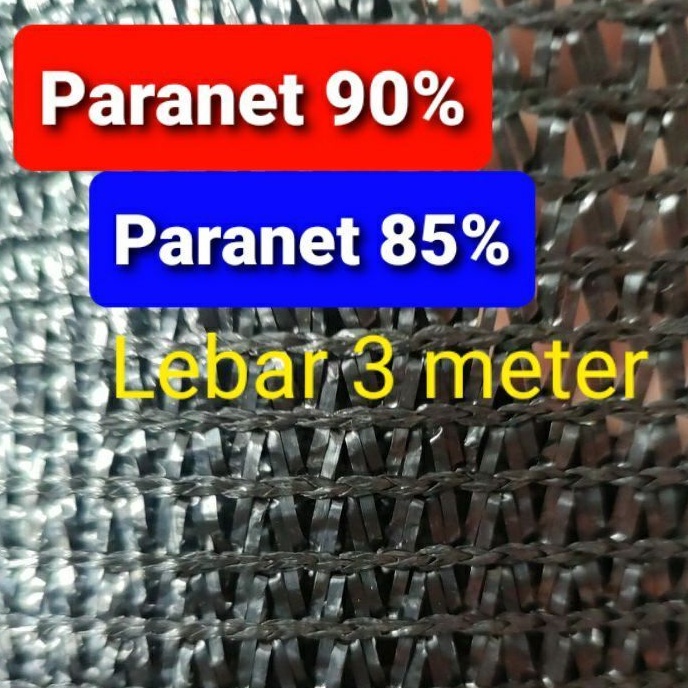 Tirai kelambu Paranet V impor 90% 85% Peredam cahaya Shading net Lebar 3 meter bisa bayar cod