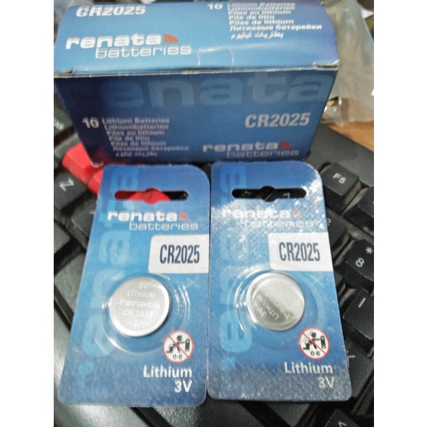 ORIGINAL Baterai Lithium RENATA 3V / Battery CR2025