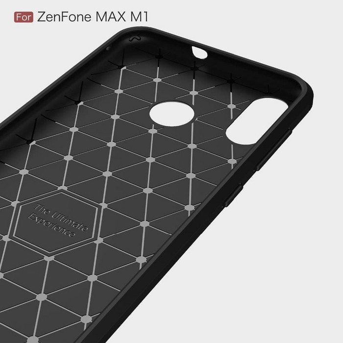 Silicon Case ASUS ZENFONE MAX PRO M1 Softcase iPAKY Carbon Casing Cover