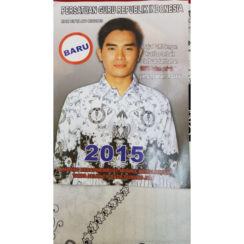 Batik PGRI kain seragam Guru Indonesia