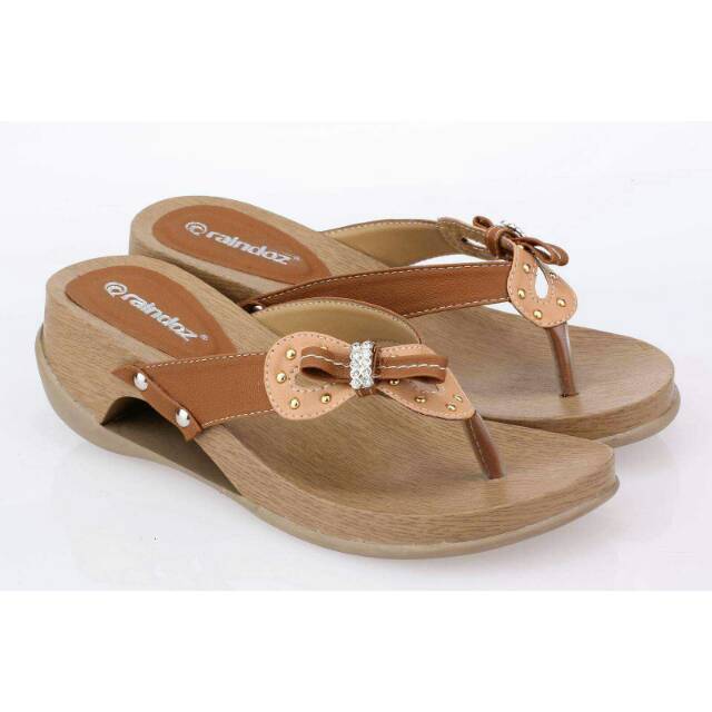 SANDAL CAPIT WANITA - KELOM CAPIT KAYU WANITA RKR 043