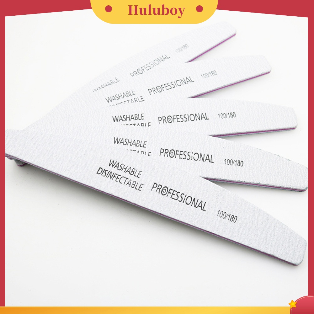 Huluboy Huluboy♡ Alat Kikir Kuku Mini Bahan Busa Untuk Manicure