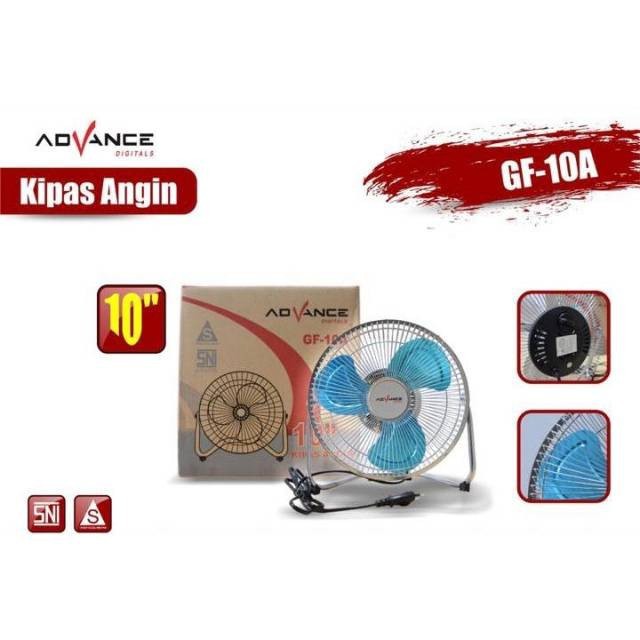 KIPAS ANGIN ADVANCE GF-10A / Kipas Angin Besi 10&quot; GF 10A