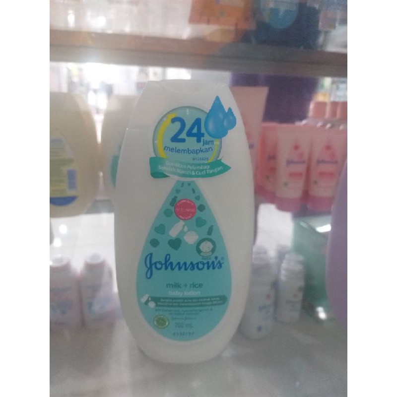 LOTION  JOHNSON'S MILK RICE
