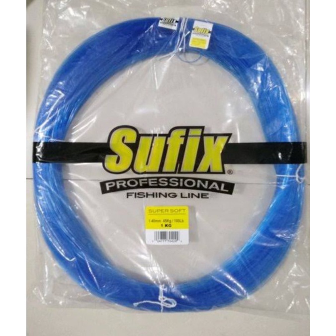 SENAR PANCING SUFIX BIRU 1KG DAN 250G ORIGINAL SENAR PANCING FLUROCARBON SENAR NELAYAN TERLARIS SENAR PANCING SUPER SOFT SUPER STRONG SENAR SUFIX TERLARIS