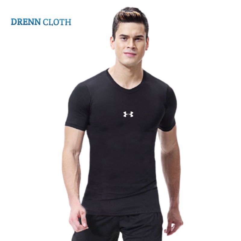 Baju Daleman Olahraga Kaos Manset Ketat Pria dan Wanita