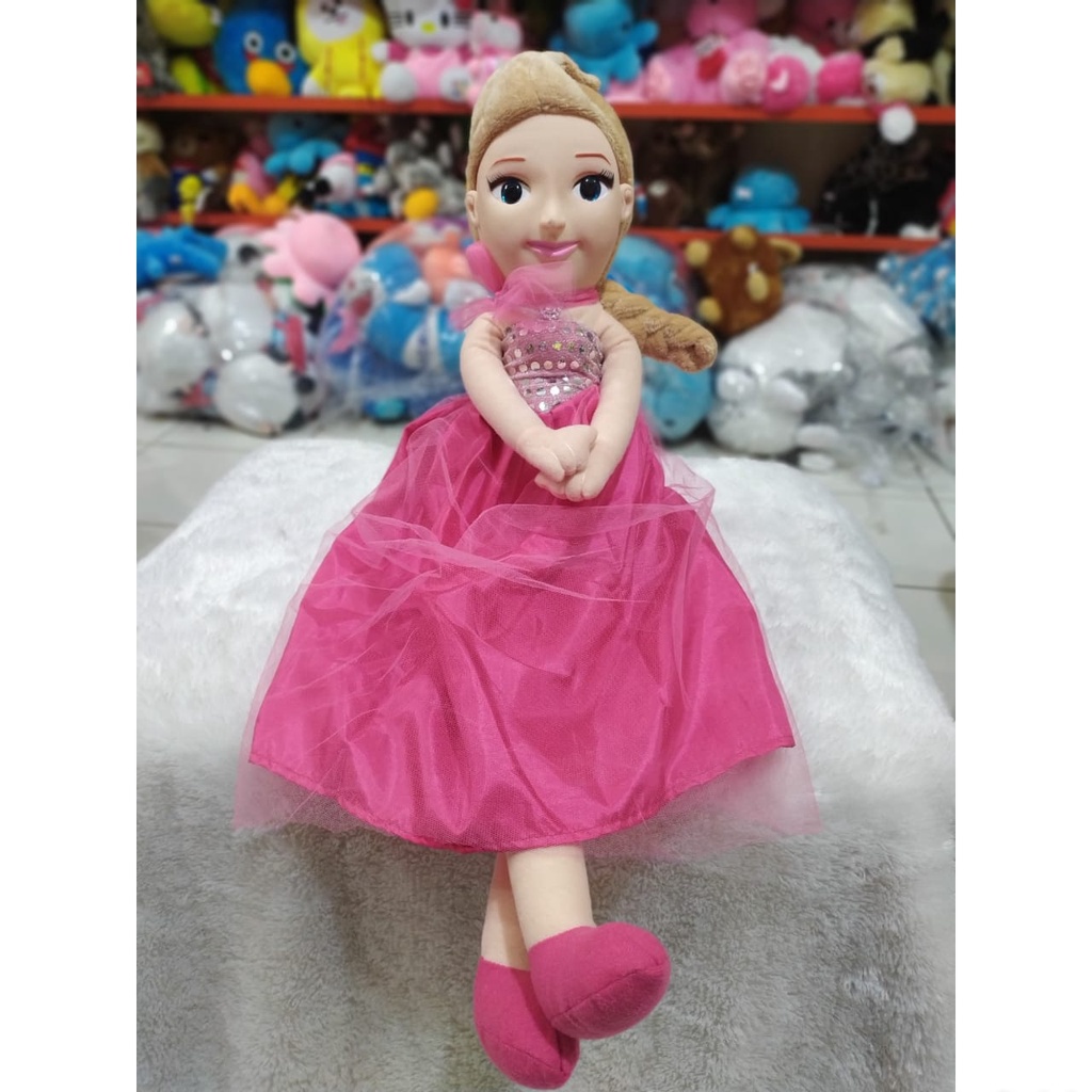 Boneka Frozen Elsa Muka Karet T:60 cm Dijamin Berkualitas SNI Mainan Anak Perempuan/Mewah