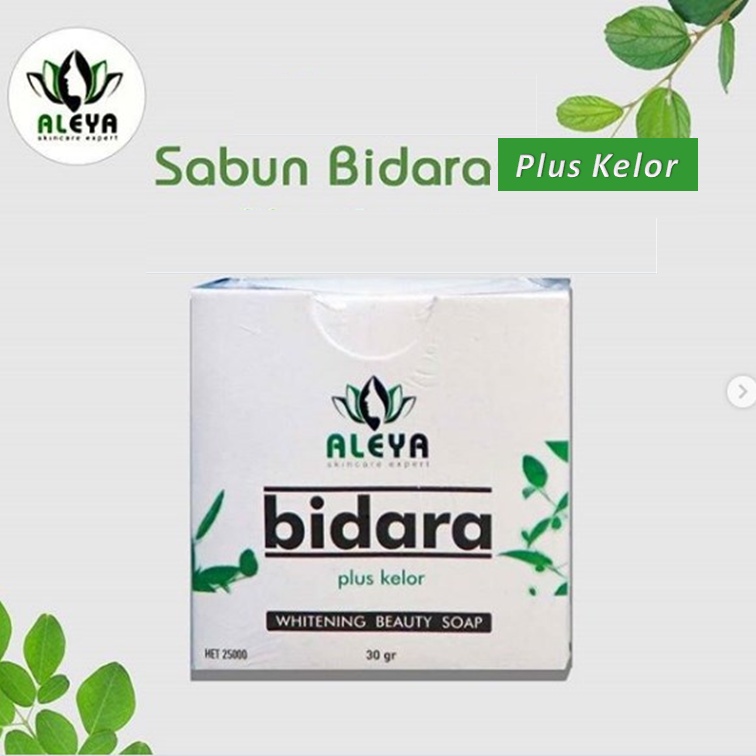 Sabun Bidara Aleya Pencerah wajah plus daun kelor/sabun bidara+vco useratu bpom original