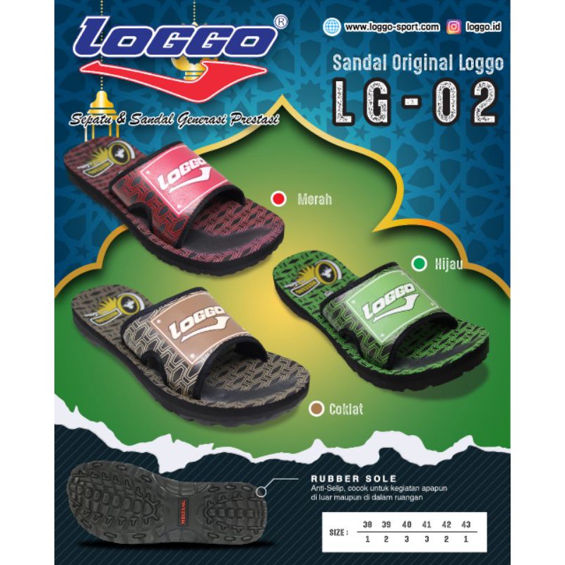 Sandal Loggo Slop