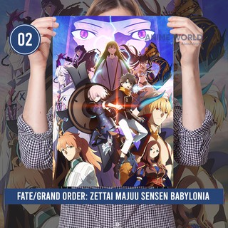 Poster Anime Fate Grand Order Zettai Majuu Sensen Babylonia