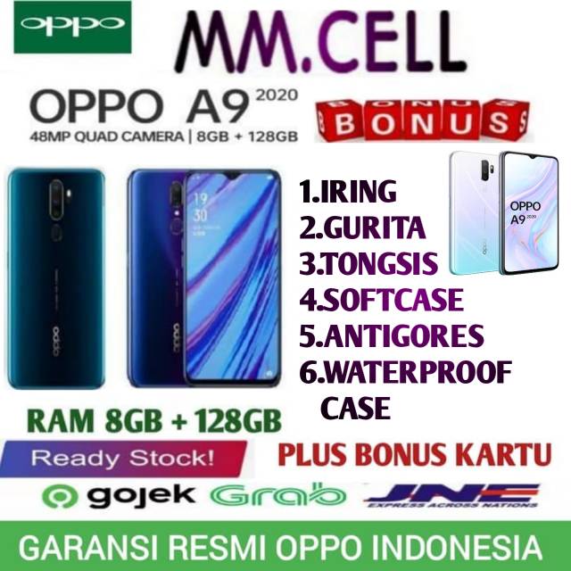 OPPO A9 2020 RAM 8/128 GARANSI RESMI | Shopee Indonesia