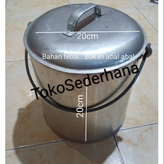 PANCI ALUMINIUM / PANCI BERTUTUP