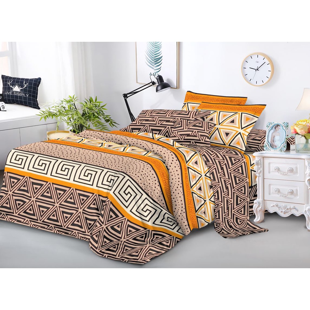 BAHAN KAIN SPREI METERAN AESTHETIC MOTIF ABSTRAK MICROTEX DISPERSE MIKROTEK