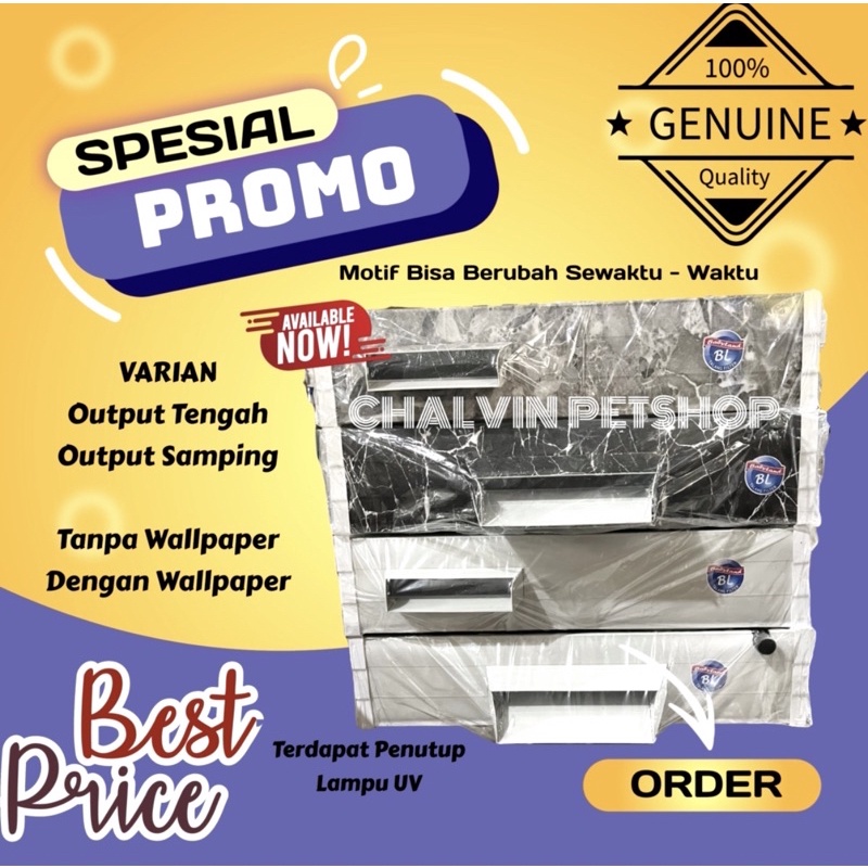 Talang Filter Waterfall 100cm Aquarium Kolam