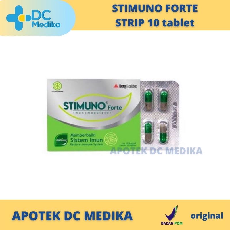 Stimuno tablet box 10 tablet / Vitamin daya tahan tubuh / Vitamin dewasa