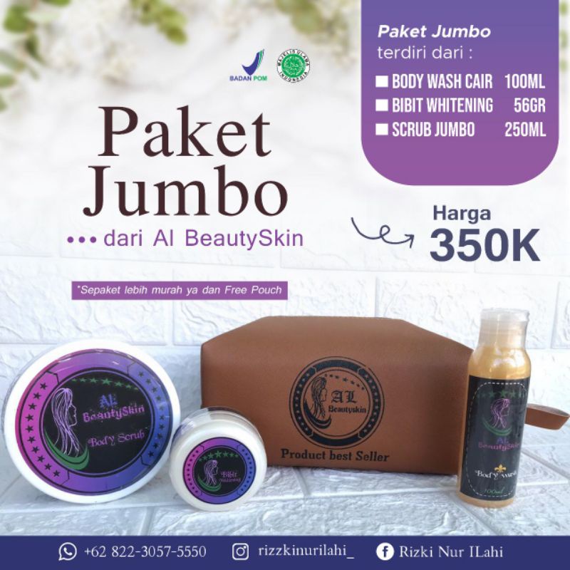 PAKET JUMBO AL BEAUTYSKIN FREE POUCH