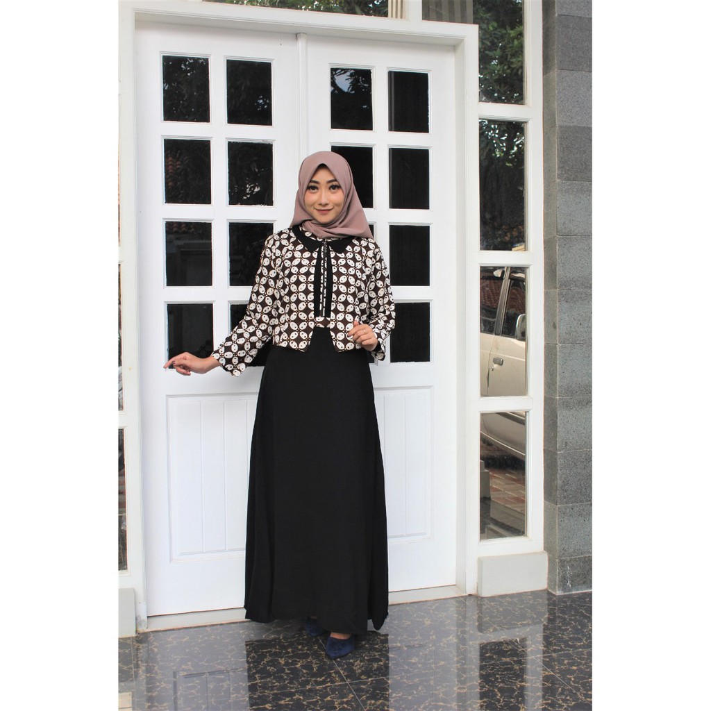 Agen Gamis Batik Cap Exclusive Bahan Katun Blackjet O8N3nWiW3jDYV
