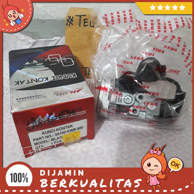 Kunci Kontak Honda Blade Lama / Old Asli Kawa Sparepart Motor Murah