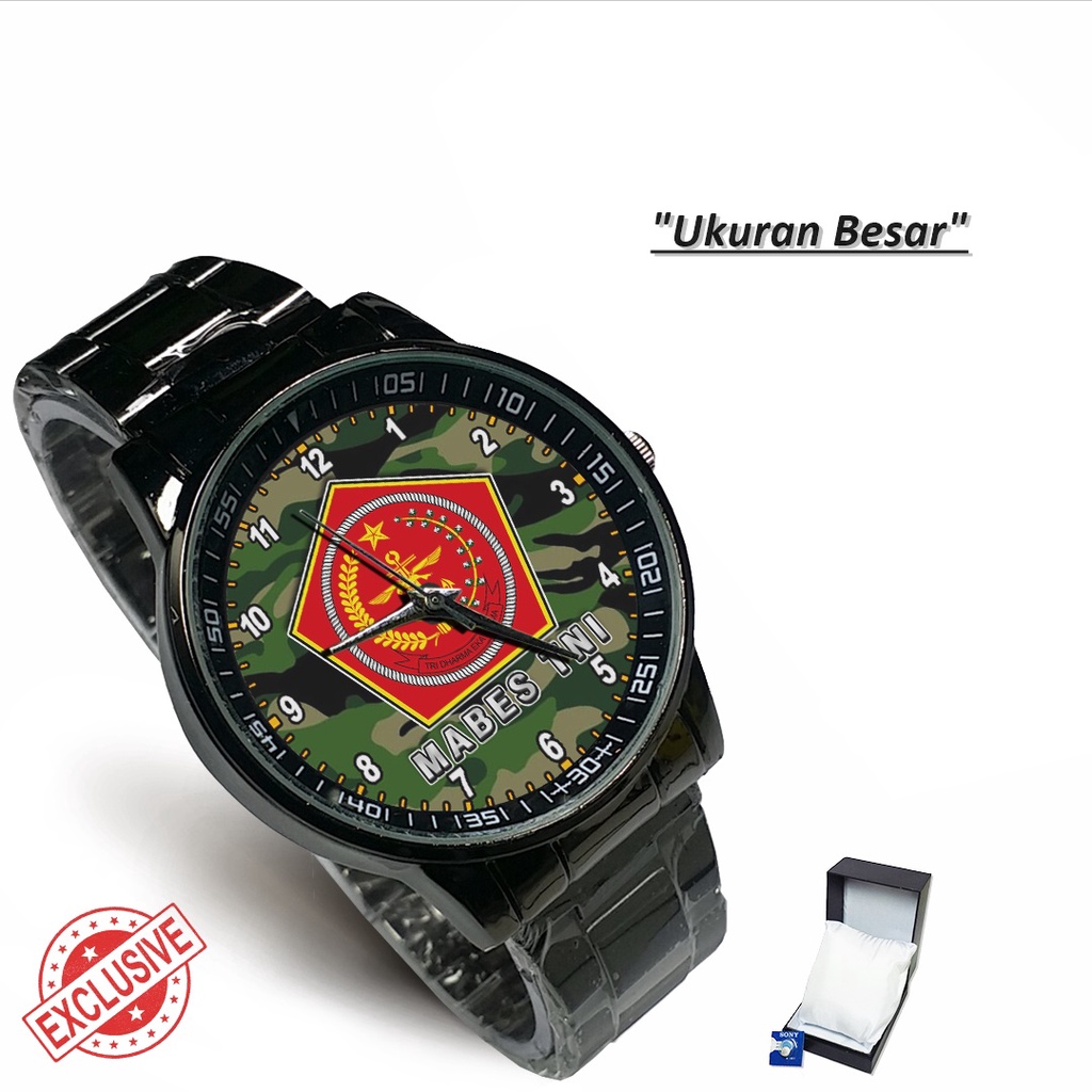 Jam Tangan Rantai Couple MABES TENTARA NASIONAL INDONESIA 2 (Limited Edition)