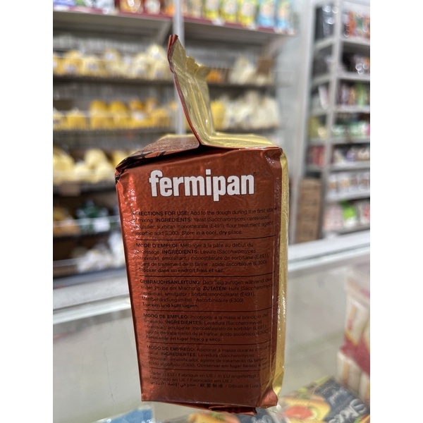 Fermipan brown 500gr / instant yeast / ragi instant