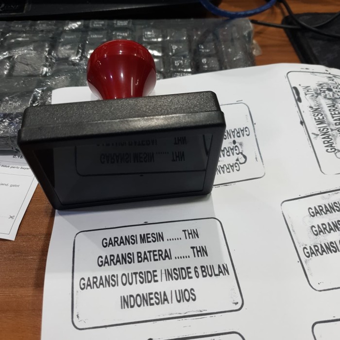 

stempel size L stempel murah stempel cepat