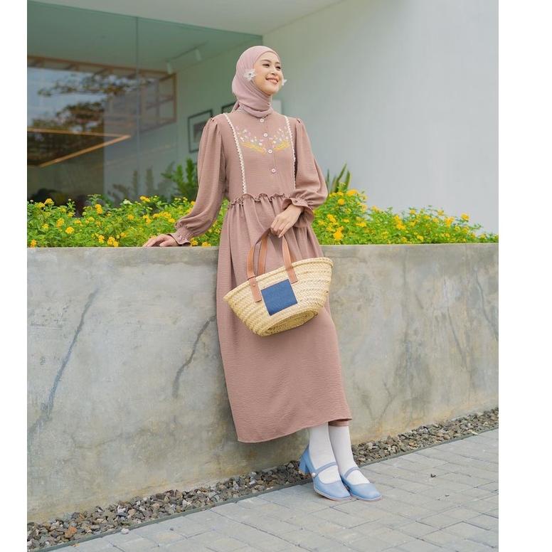 Harga Murah.. Haidee & Orlin - Seraya Dress (PILIH WARNA)