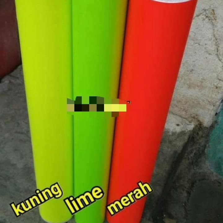 

sticker stiker skotlet vinyl warna STABILO 45CM X 50CM
