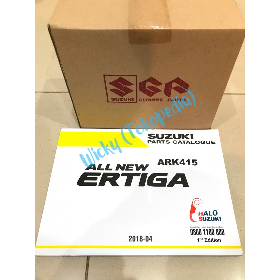 TERLARIS Buku Suzuki Ertiga 2018 Sparepart Original Suzuki SGP PROMO