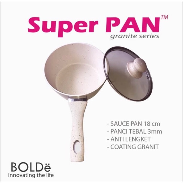 BOLDE super pan 18 cm bolde sauce pan