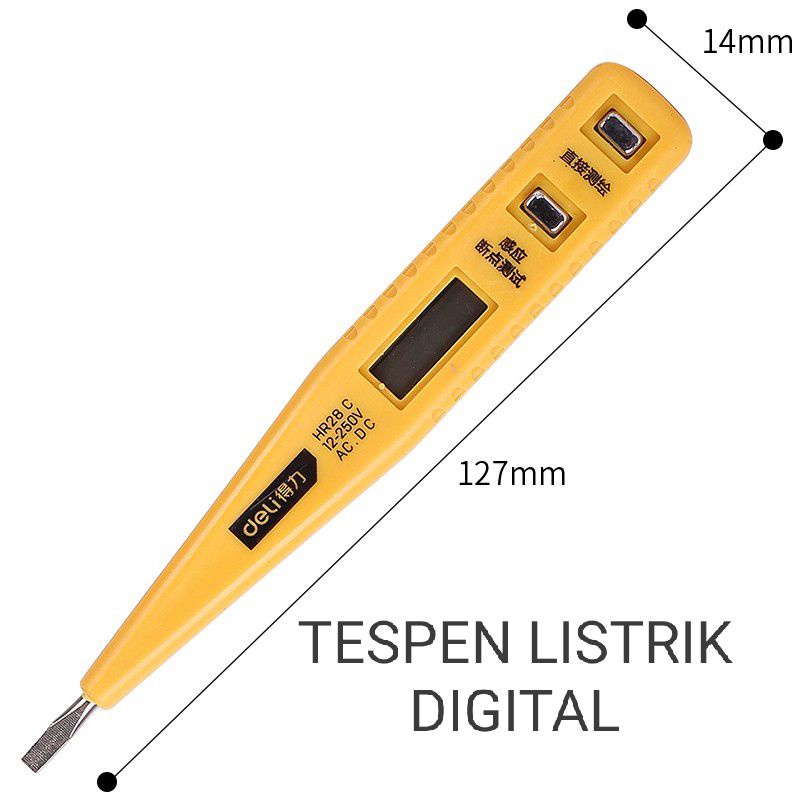 DIGITAL DISPLAY TESTED PEN TESPEN LISTRIK