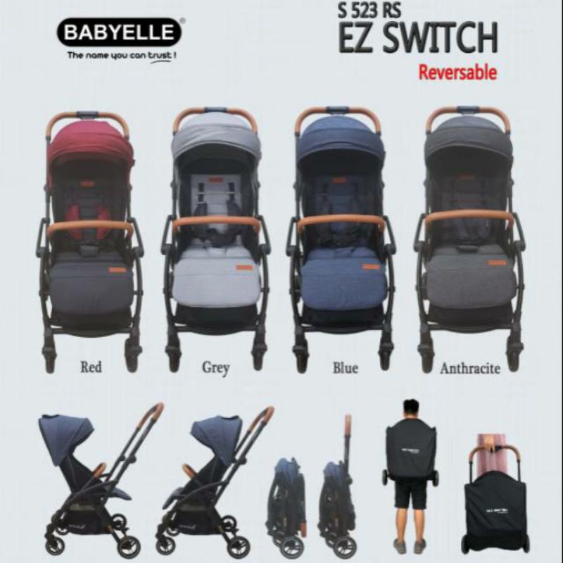 stroller baby elle ez switch