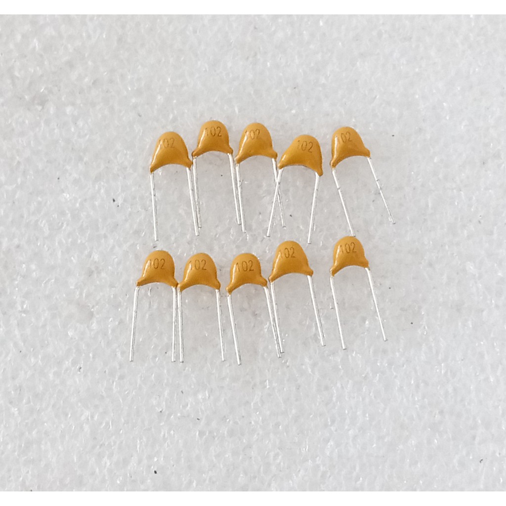 Capacitor Monolithic 1nf 102 10pcs