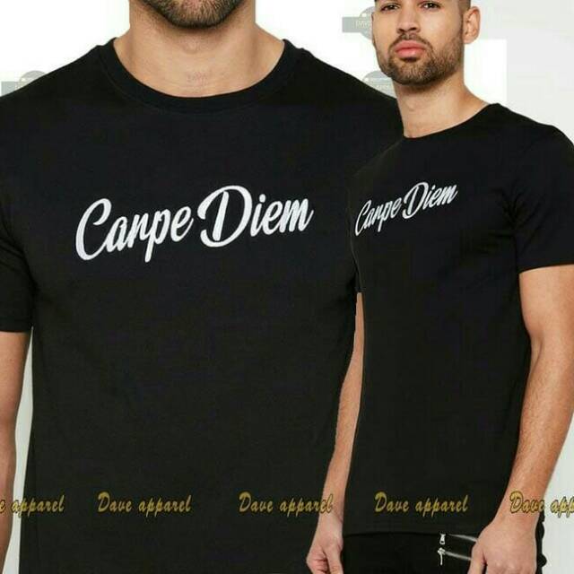 Tshirt baju kaos CARPE DIEM