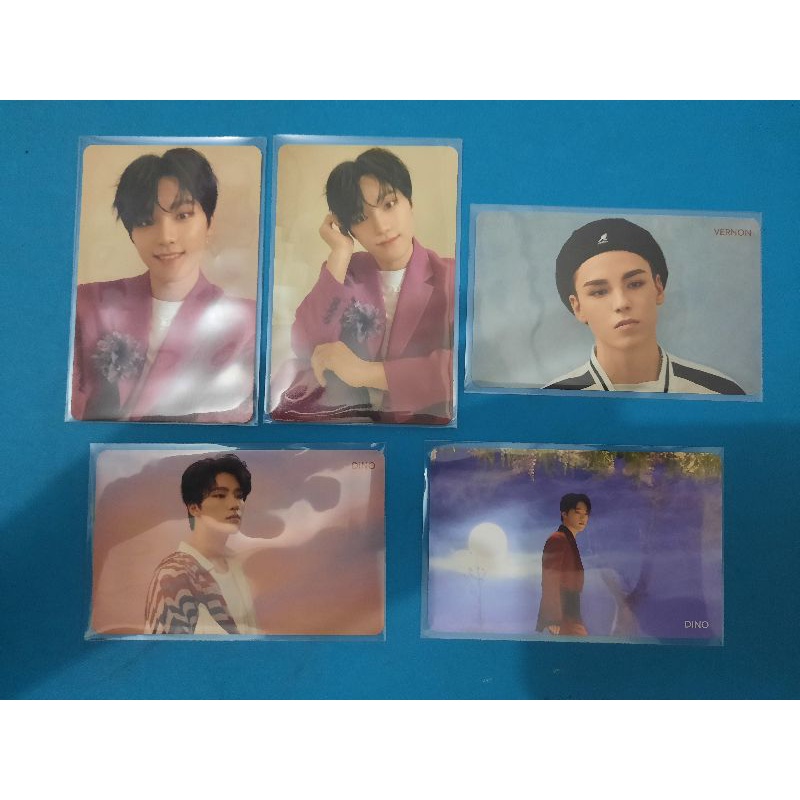 Pc Photocard Seventeen Dino Vernon HMV Fallin Flower FLFL