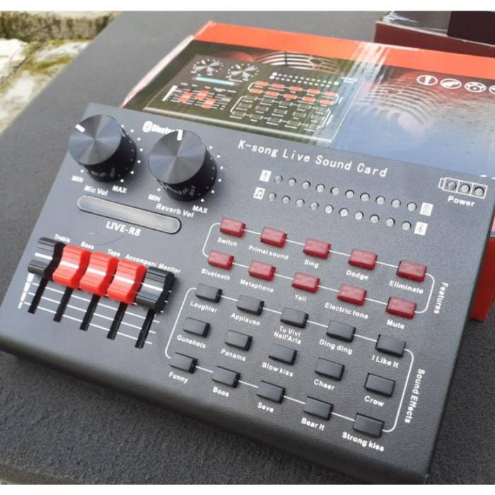 Soundcard R8 V9 Live Recording / V9 [ High Quality ]