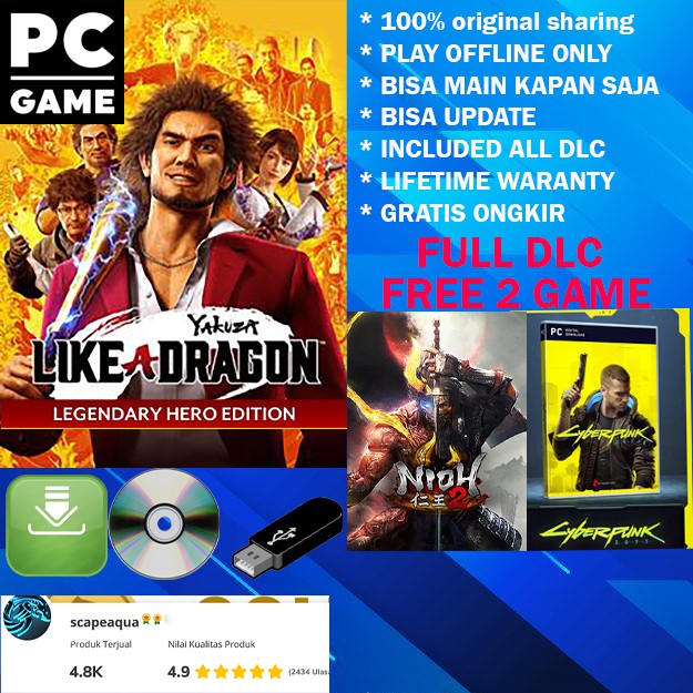 Yakuza like a dragon legendary hero edition что входит