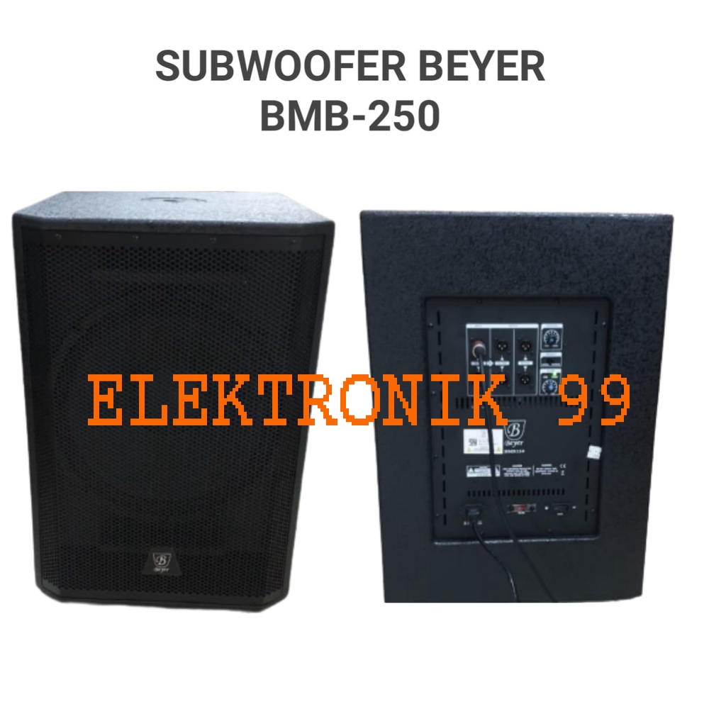 Subwoofer aktif Beyer BMB 250 original