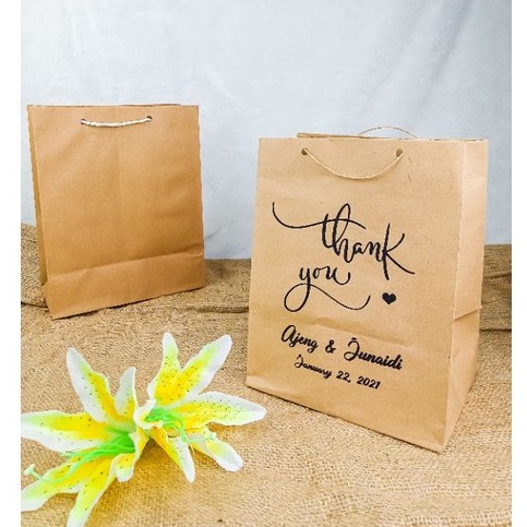 

Paper Bag Cokelat Murah Polos & Sablon