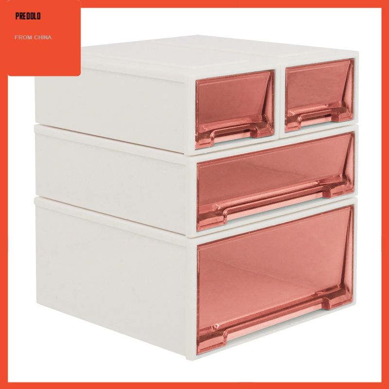 [In Stock] 4x 1:6 Drawer Storage Box Simulation Model Room Supplies Scenery Accs Amber