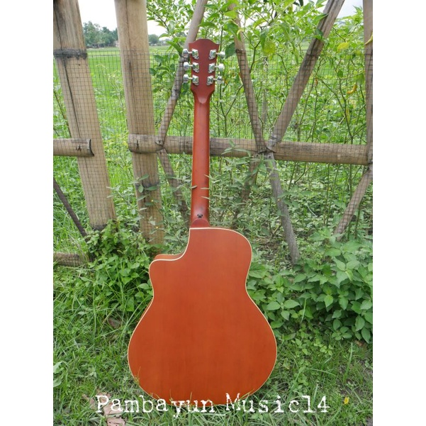 Gitar Akustik  YAMAAHA APX 500i Custom Tanam Besi Gratis Packing Kayu