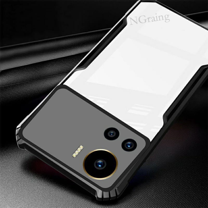 Case Infinix Note 12 Vip Softcase Shockproof Transparan Camera Protect Casing