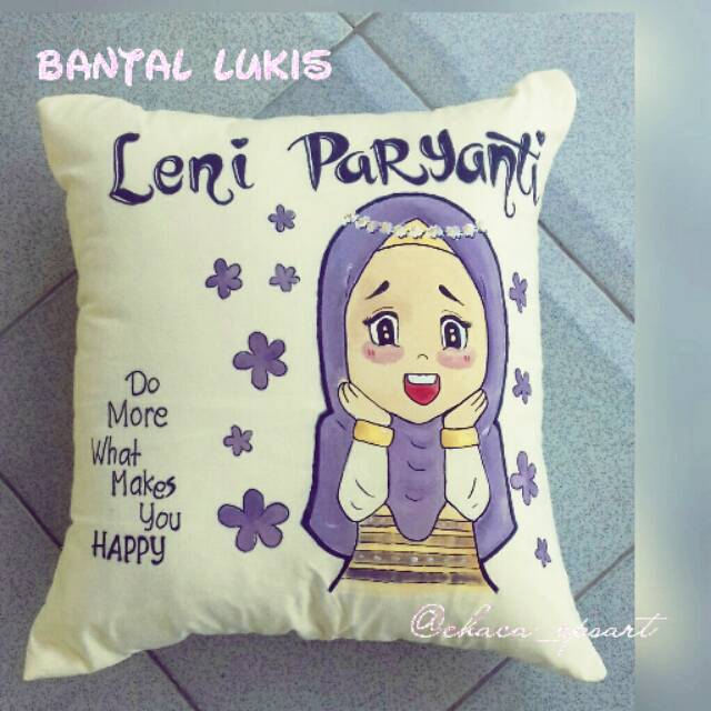 

Bantal lukis