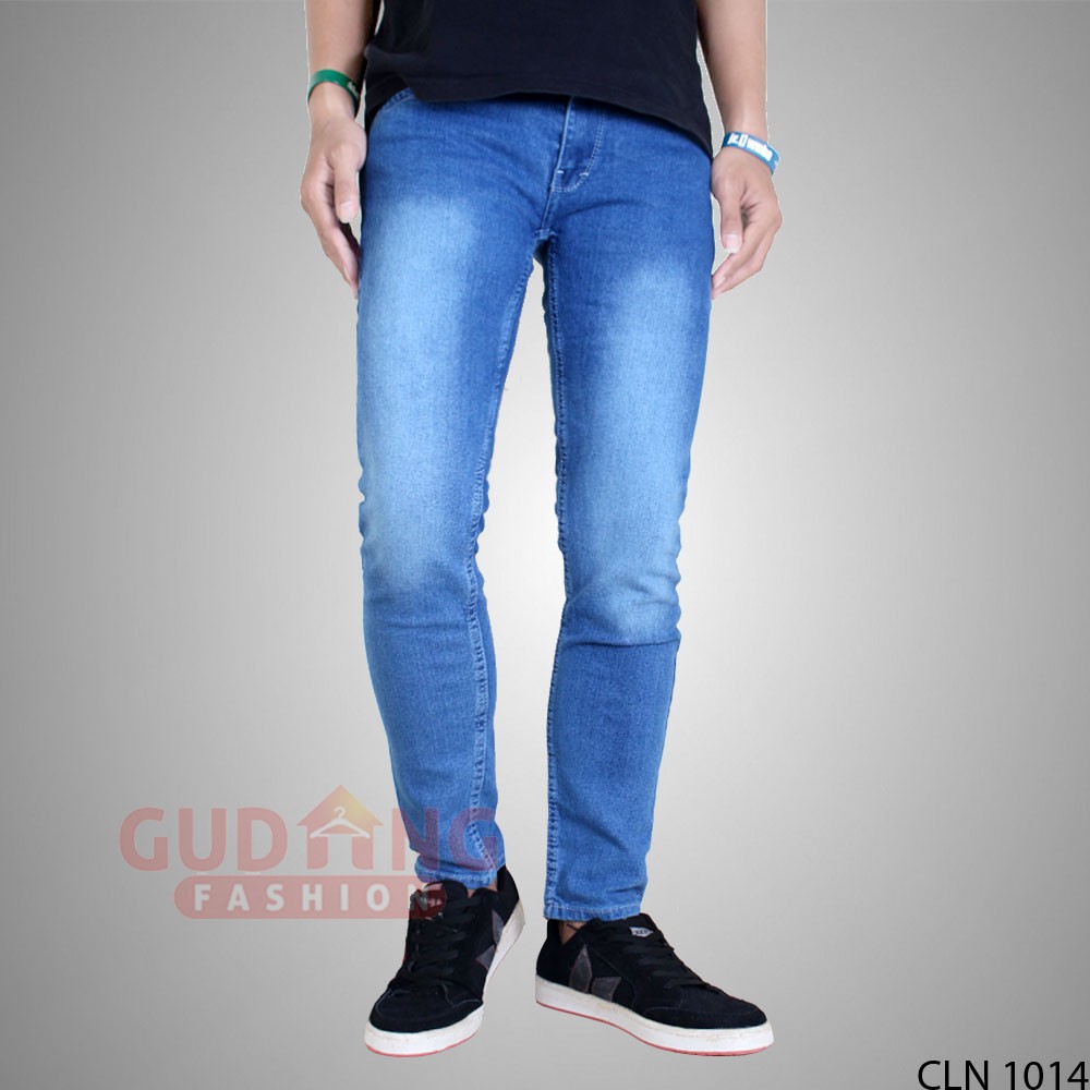 Celana Panjang Jeans Cowok Terbaru - CLN 1014